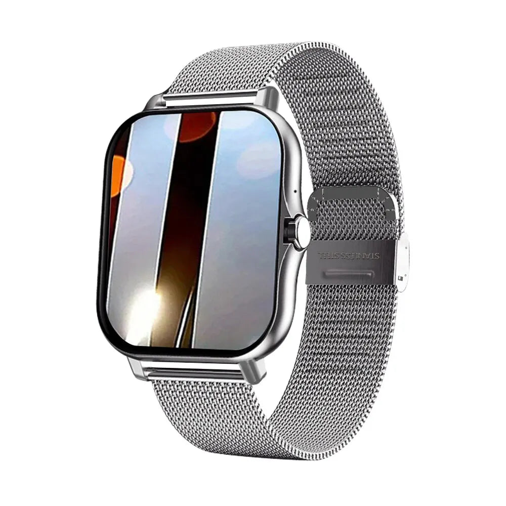 HOMEFISH Smart Watch Android Phone 1.44''Inch Color Screen Bluetooth Call Blood Oxygen/Pressure Monitoring Smart Watch Women Men