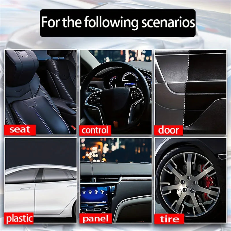 Auto Universal Leather and Plastic Repair Polishing Wax Car interior reconditioning cream for leather/plastic/rubber care