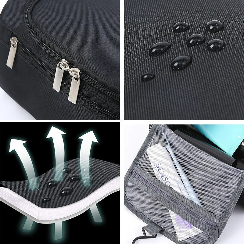 Clearance_Hanging voyage trousse de toilette organisateur et salle de bain hygiène Dopp Kit avec crochet pour accessoires de voyage articles de toilette Bathr