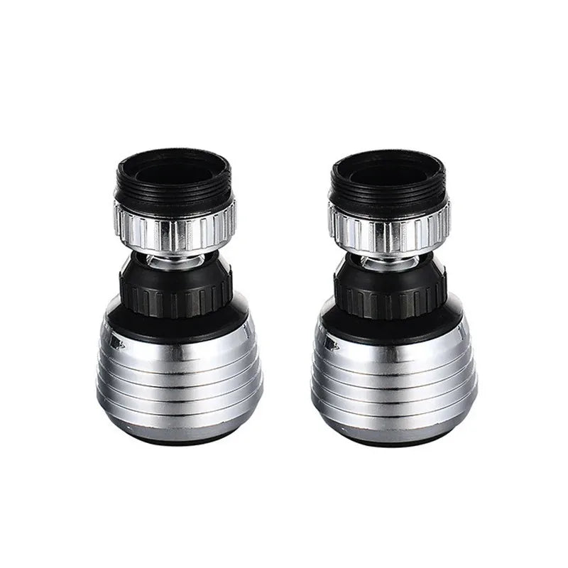 Kitchen Stainless Steel Faucet Sprinkler Water-saving Device Lengthening Rotating Splash Proof Sprinkler Spray Extender Bubbler