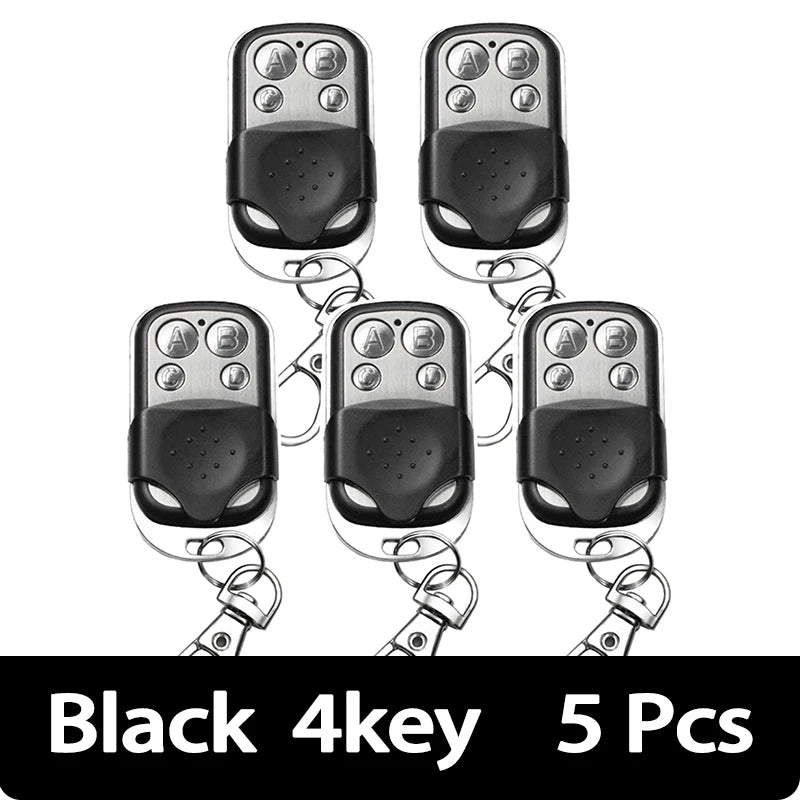 Duplicateur universel de porte de garage à 4 boutons, 433 MHz, code tournant à apprentissage fixe, 5/10 pièces