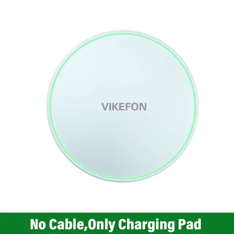 Station de charge rapide par induction pour Samsung S23/S22, Xiaomi et Huawei. Chargeur sans fil 2 en 1 pour iPhone 12-16 Pro Max