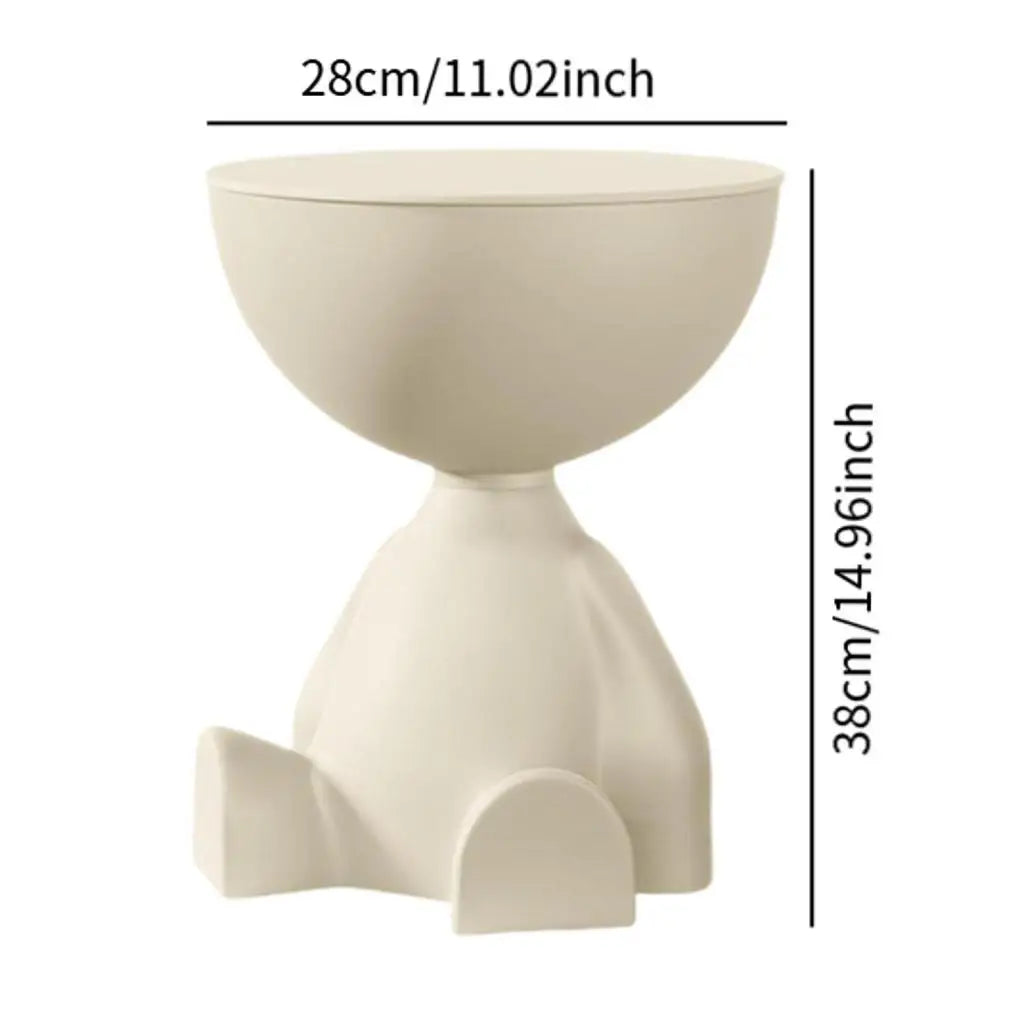 Table d'appoint créative, table de chevet plate, étagère latérale pour canapé, chambre, balcon, mini-table mobile, petite table pour appartement, thé