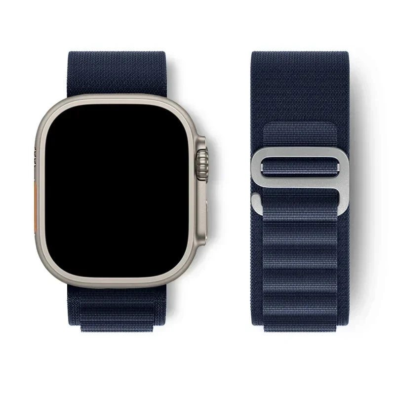 Boucle alpine pour bracelet de montre Apple ultra 2 49mm série 10 9 8 7 6 SE 5 4 46mm 42mm 40-44mm 45mm 41mm bracelet de sport g-crochet iwatch 10