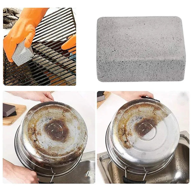 Outils de nettoyage pour barbecue en brique, nettoyants naturels, support de barbecue en pierre ponce, outils pour barbecue de cuisine extérieure, outils pour barbecue et grilles de barbecue