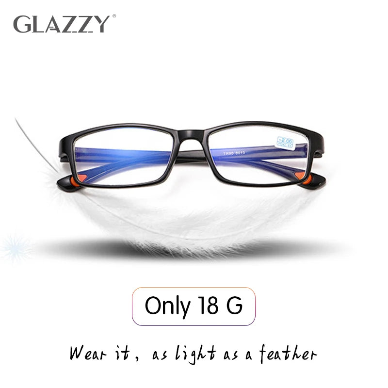 Lunettes de lecture ultralégères anti-lumière bleue pour presbytes et hypermétropes +1,0 1,5 2,0 2,5 3,5 4,0