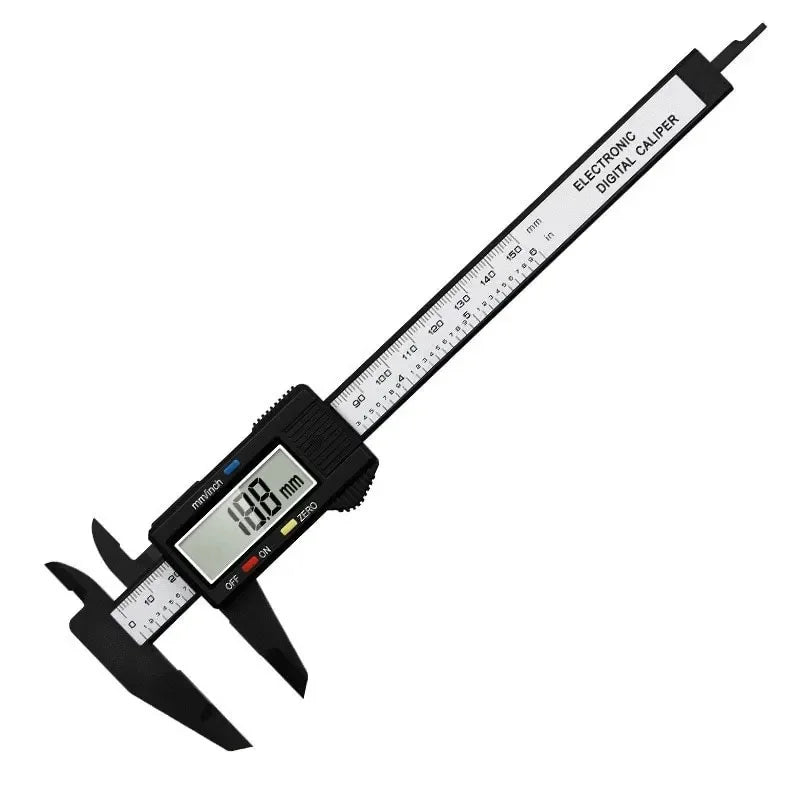 1PC Plastic Vernier Caliper Mini Portable Caliper Student Vernier Ruler 0-150mm Measuring Tool New