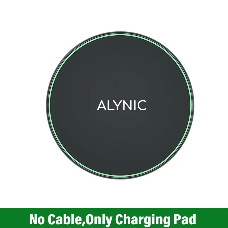 Station de charge rapide par induction pour Samsung S23/S22, Xiaomi et Huawei. Chargeur sans fil 2 en 1 pour iPhone 12-16 Pro Max