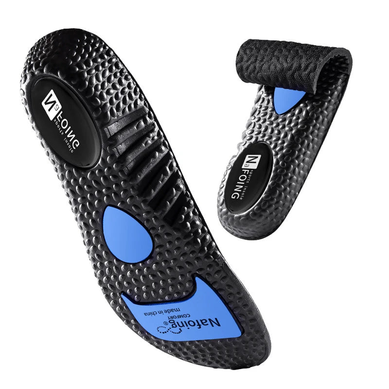 Semelles de sport souples pour hommes, absorbant les chocs et respirantes en été, pour un confort optimal même en position debout prolongée