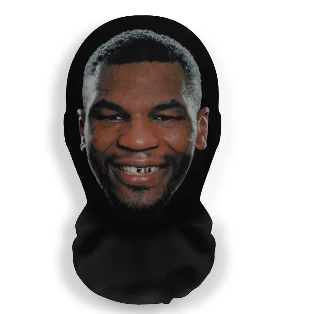 Masque Kanye imprimé en 3D pour cosplay, masque intégral en maille extensible pour hommes et femmes, déguisement de rôle, cagoule tendance pour Halloween