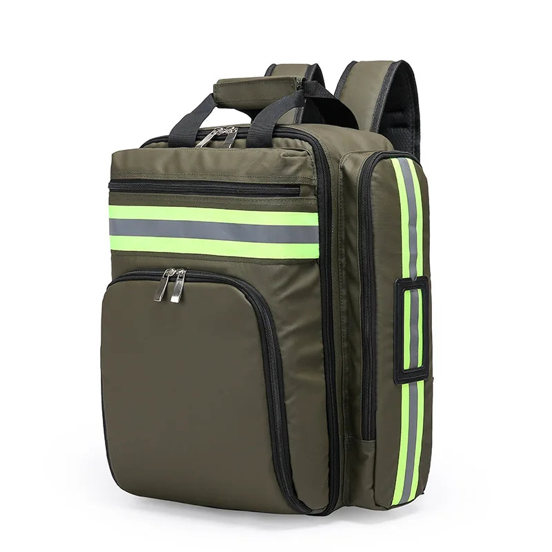 Sac d'intervention en cas de catastrophe, trousse de premiers secours, sac à dos de sauvetage d'urgence, grande capacité de rangement classifié, kits de survie, organisateur médical