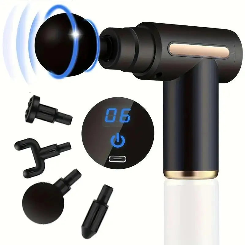 Pistolet de Massage de Fascia, masseur de Relaxation musculaire, pistolet de Massage électrique à vibrations, pistolet à Membrane de cou de qualité professionnelle