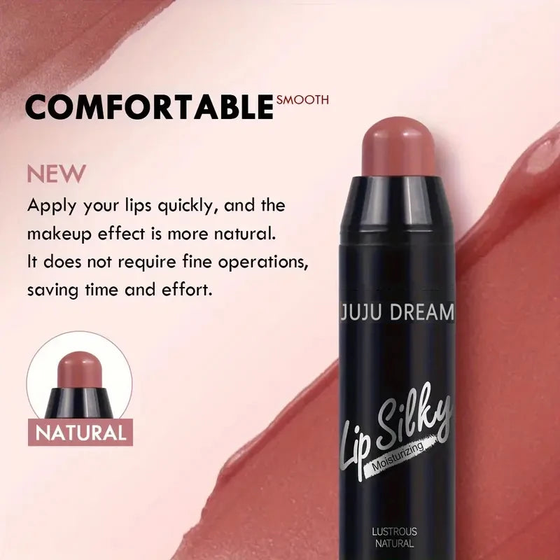 Rouge à lèvres mat en stylo, 4 couleurs, waterproof longue tenue, application facile, ne s'estompe pas, maquillage des lèvres multi-looks, unisexe, sûr et certifié