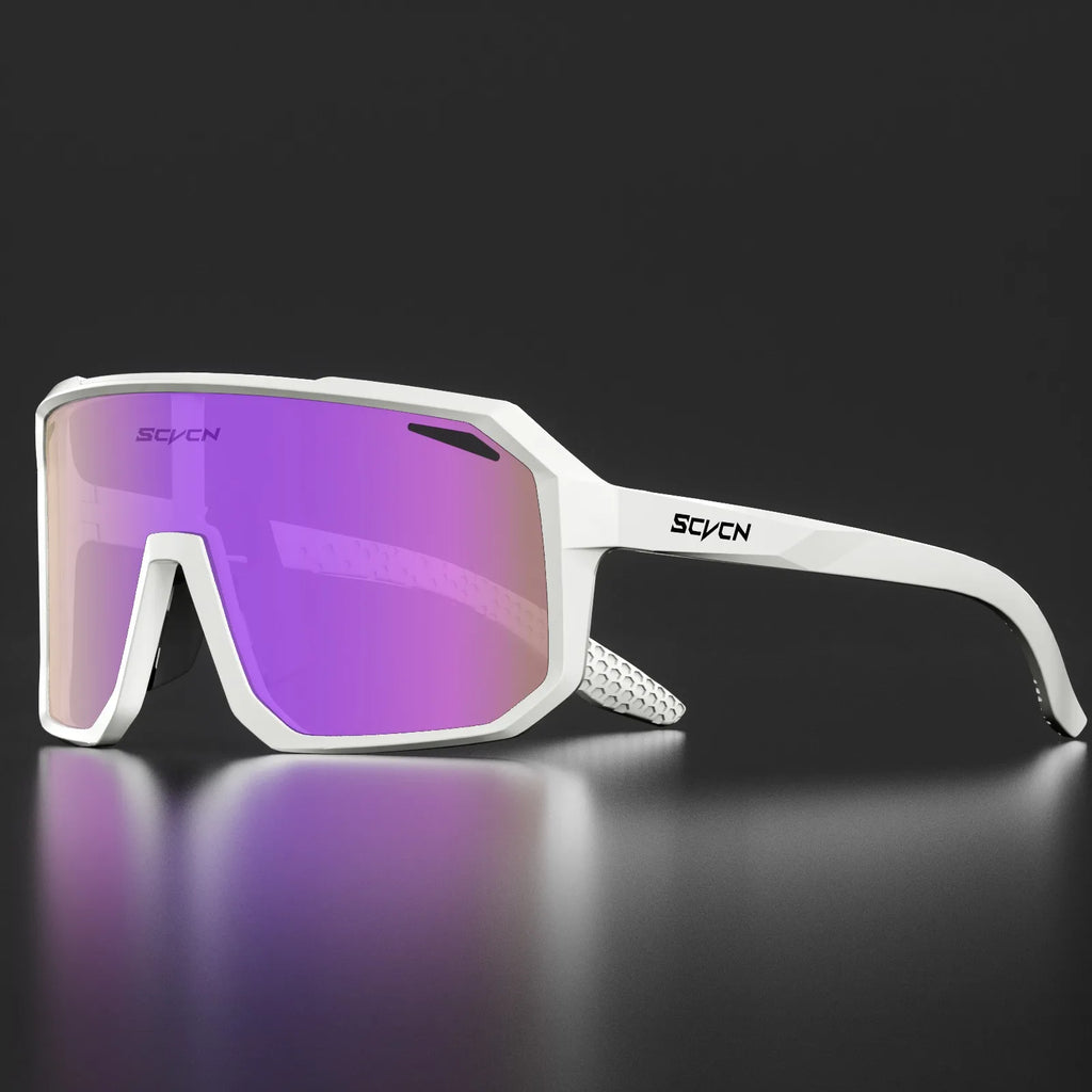 SCVCN nouvelles lunettes de cyclisme en plein air vélo lunettes de soleil hommes UV400 lunettes sport vtt lunettes équitation randonnée lunettes de soleil