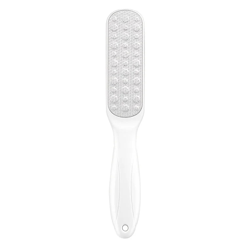 Lime à pieds double face en acier inoxydable 304 de haute qualité, éliminateur de callosités pour peaux mortes, outil de pédicure professionnel, grattoir à callosités