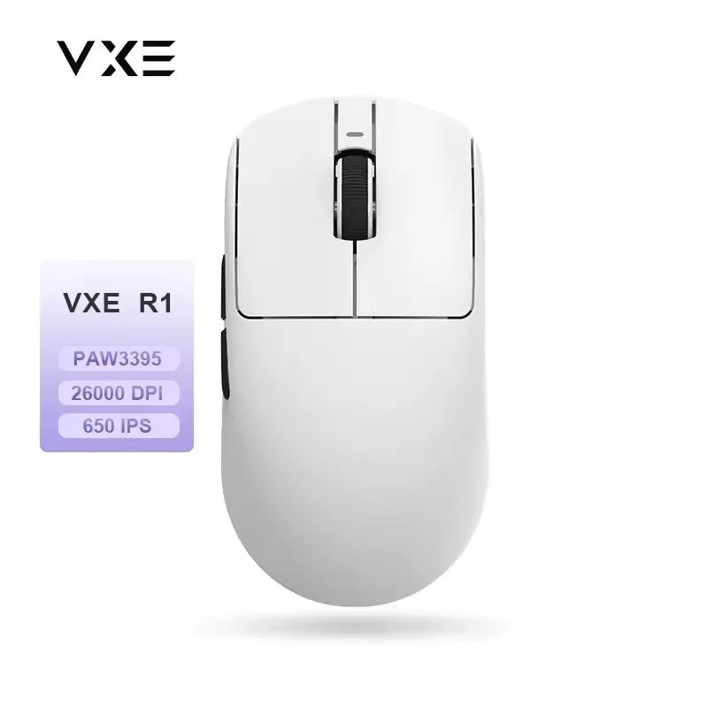 Vxe Dragonfly R1 series Wireless Mouse R1 Se Light Weight Paw3395 Nordic52840 2khz Smart Speed X Low Delay Fps Game Mouse Gift