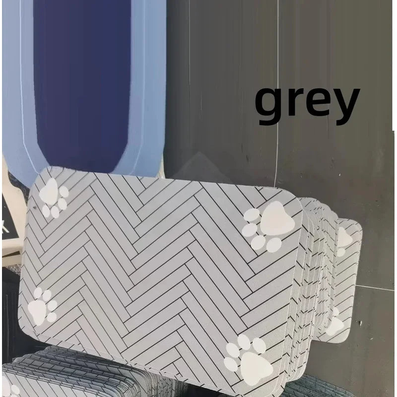 Absorbent Pet Mat S/M/L, Waterproof Non-Slip for Dog and Cat Bowls