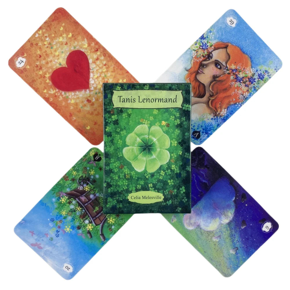 Tanis Lenormand Cartes Oracle A 38 Édition Divinatoire Anglaise Board Games