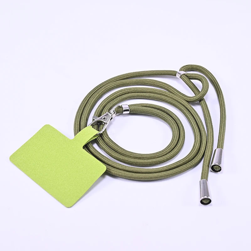 Lanière de téléphone réglable et détachable, sangle de lanière pour accessoires de chaîne de téléphone portable, sangles de cou universelles