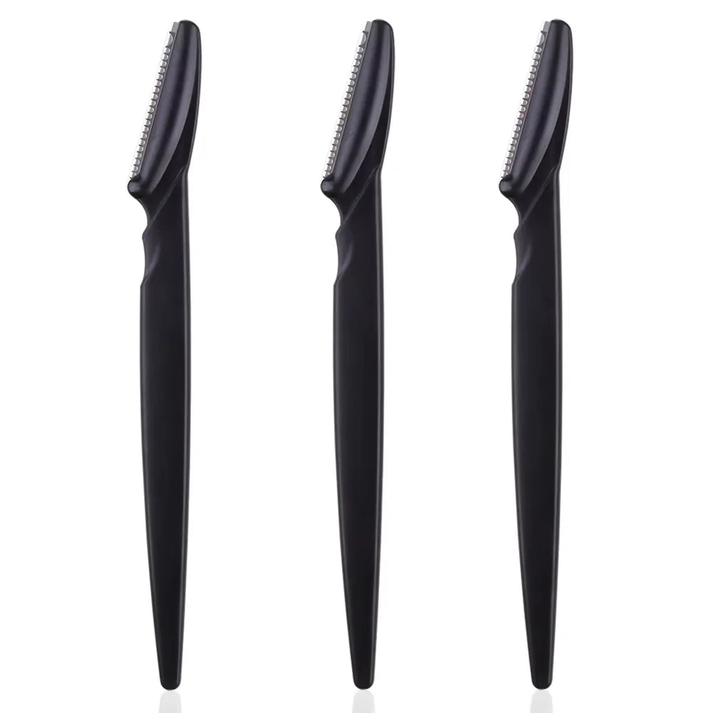 10/40Pcs Eyebrow Trimmer Face Blade Shaver Portable Eye Brow Epilation Hair Removal Safety Eyebrow Cutting Woman Makeup Tools