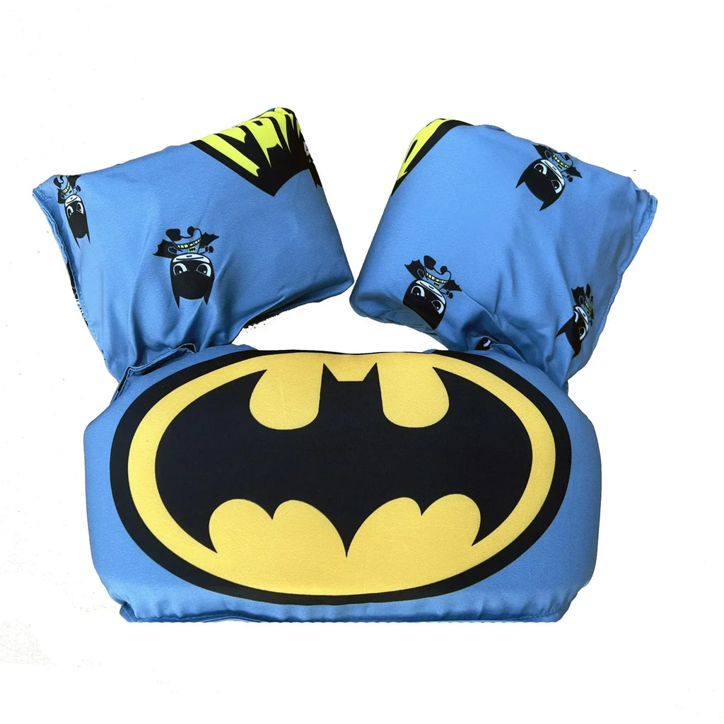 Gilet de sauvetage pour bébé avec manches rondes et motifs de dessin animé, combinaison de sécurité aquatique pour enfants, jouet de croissance