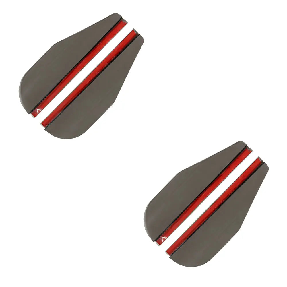 2PCS Rétroviseur de voiture Pluie Sourcils Fibre de carbone Pare-soleil Pare-soleil Cache Protecteur Vision claire pour Accessoires de miroir de voiture Pluie