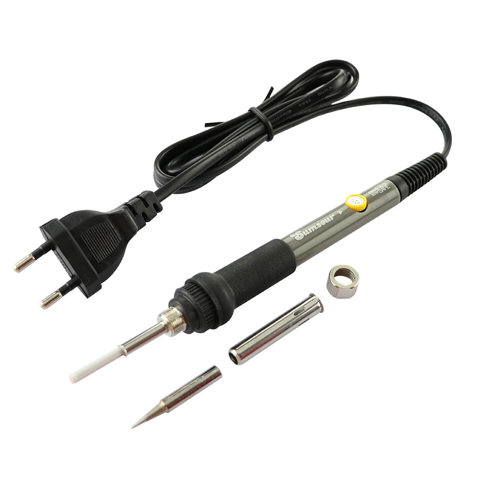 Fer à souder électrique à température réglable 60 W, outils de soudage et de réparation pour crayons