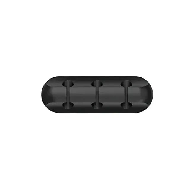 Enrouleur de câble USB en Silicone, organisateur de fil de câble, Clips de gestion auto-adhésifs pour souris, clavier, casque, pour iPhone Huawei