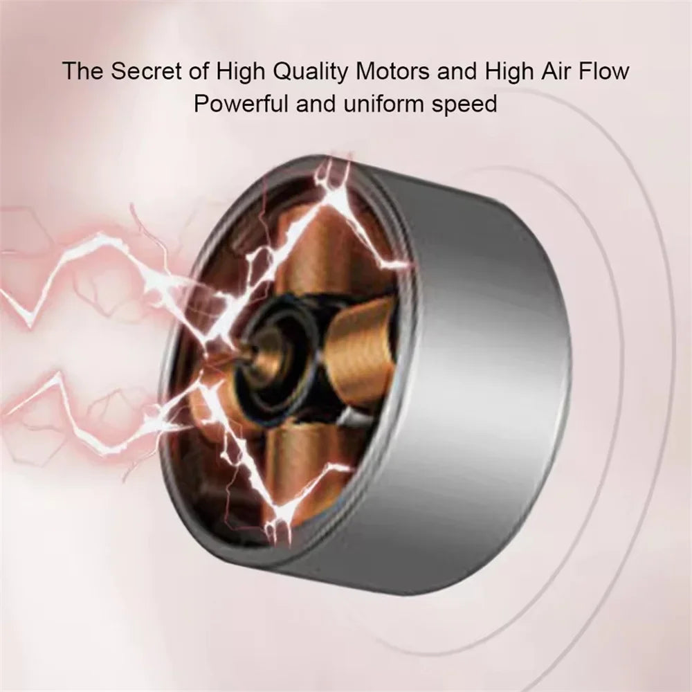2026 New Model Noise Free Rechargeable Mini Fan for Silent Cooling Experience Lightweight Portable Mini Pocket Fan White Fan