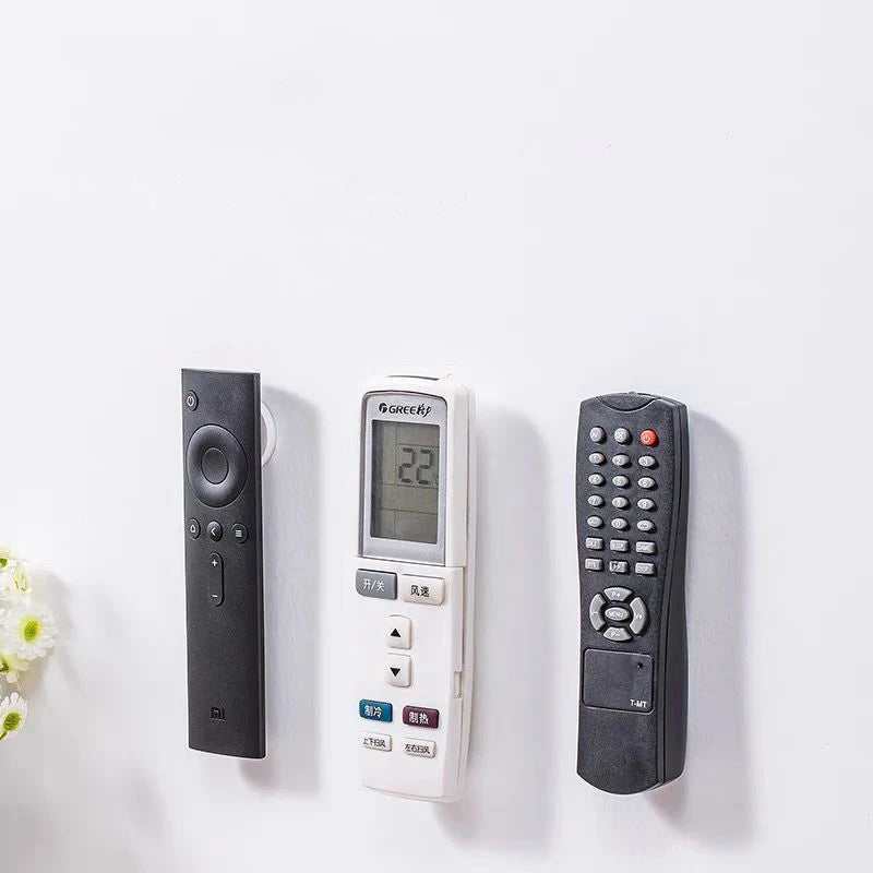 Support à crochet magnétique pour télécommande domestique sans poinçon, autocollant mural solide sans trace, routeur Tv climatiseur Plug-In S
