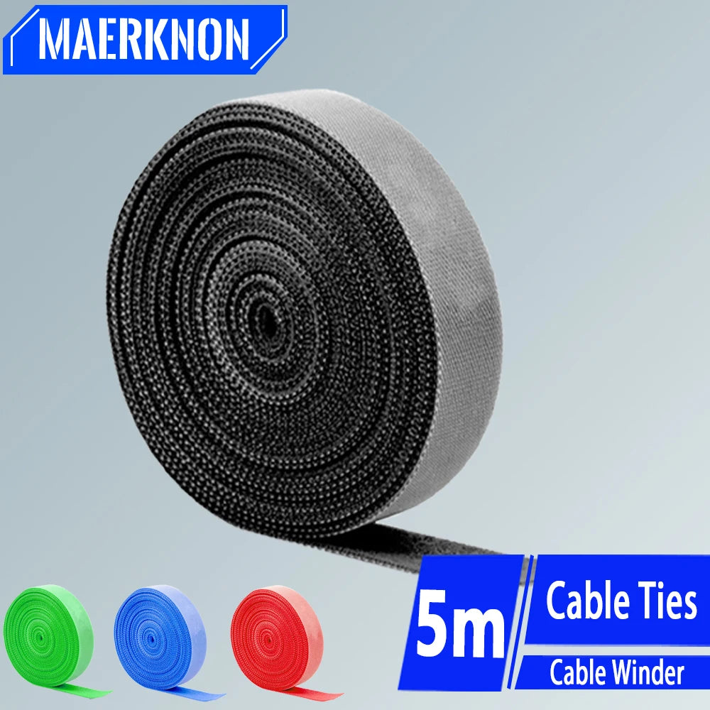 Organisateur de câbles, enrouleur de liens, gestion de câbles déchirables, Protection de fils de données pour téléphone, souris, écouteurs, support de câble, Protection de cordon