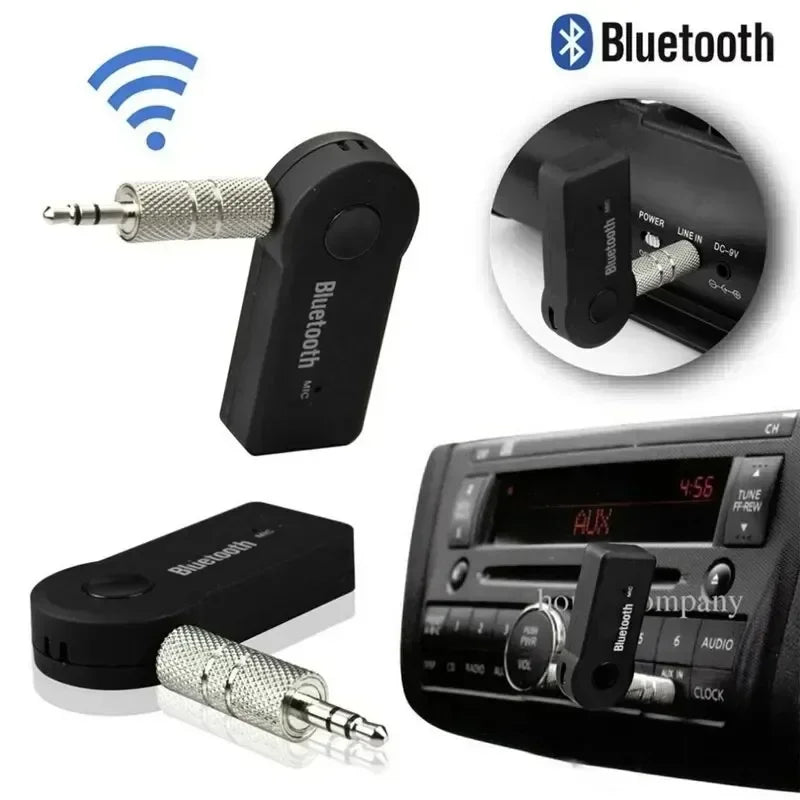 Récepteur Bluetooth 5.0 sans fil AUX pour voiture, adaptateur de prise 3.5mm, convertisseur Audio, téléphone portable, stéréo mains libres