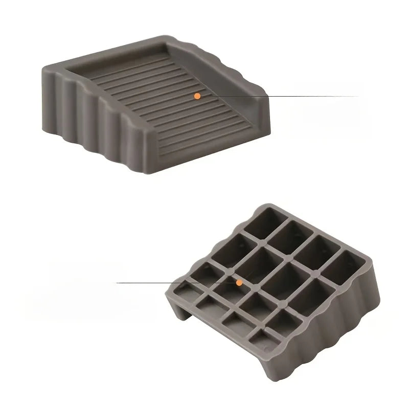 Butée de porte en TPR, cale de sécurité réutilisable, amortisseur de chocs, butée de bas de porte anti-pliage, butée anti-collision, pour la maison et le bureau