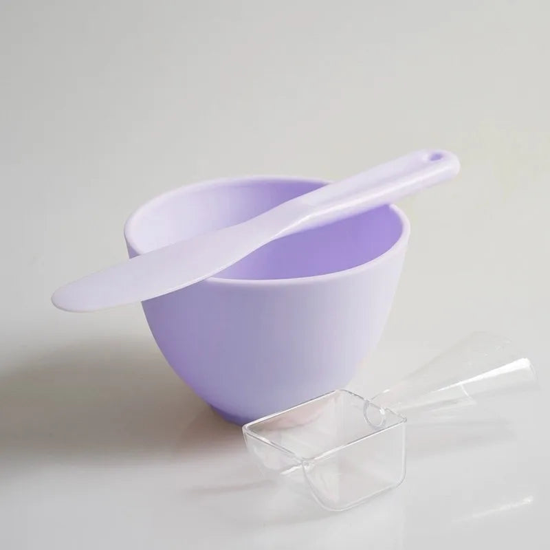 Ensemble de bols à mélanger masques faciaux, kit d'outils de soins du visage, masque en silicone, brosse, applicateur visage, mesure à spatule, cuillère de produits de beauté