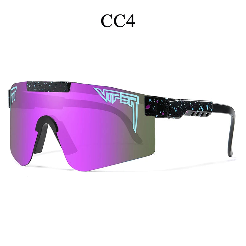 Lunettes de soleil Pit Viper pour adultes, idéales pour le cyclisme, la conduite et le sport en extérieur. Protection UV400. Lunettes de soleil tendance pour hommes et femmes