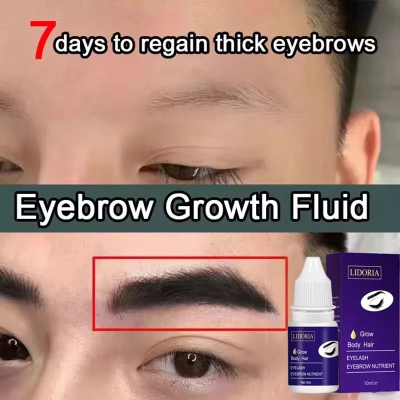 Sérum pour une croissance rapide des sourcils et des cils, produit anti-chute, prévient la calvitie, sourcils plus fournis, plus épais et plus longs, maquillage des sourcils