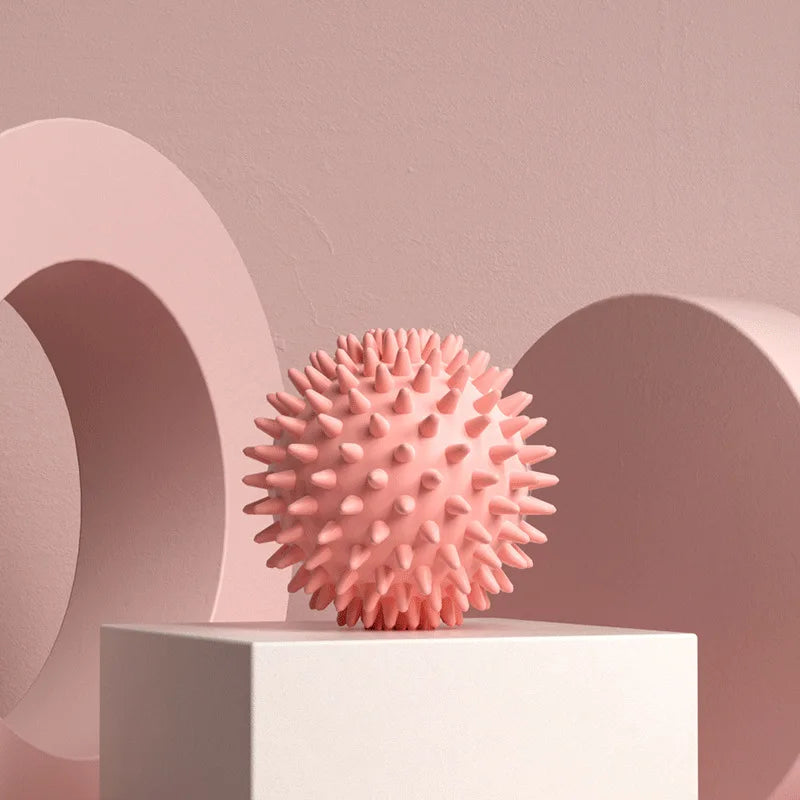 Hedgehog Massage Ball Yoga Fascia Ball Exercise Fitness Muscle Relaxation Massage Stick Shoulder Neck Leg Plantar Meridian Ball
