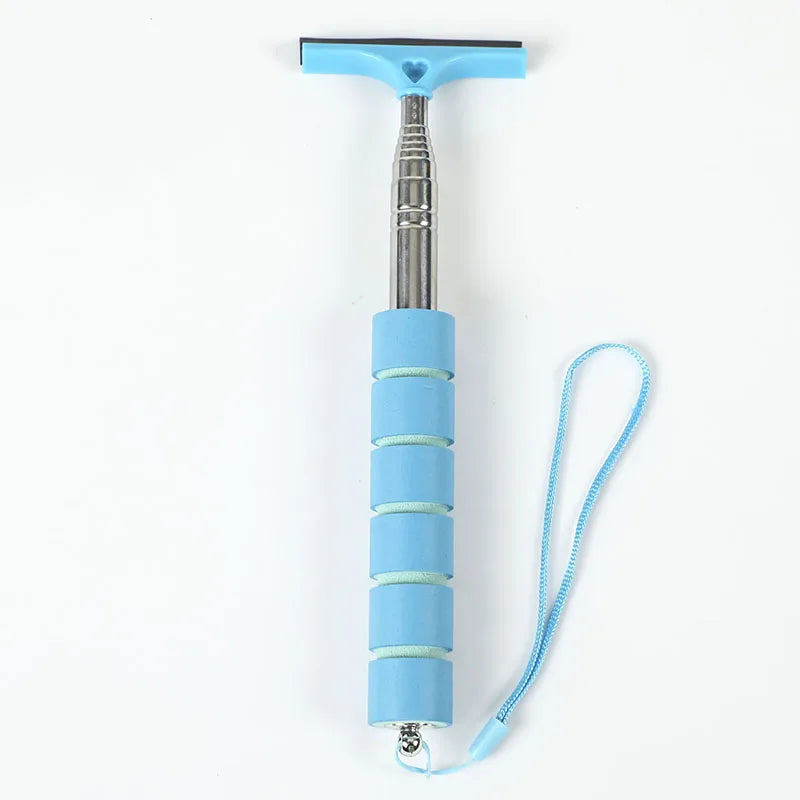 Outil de nettoyage d'essuie-glace de rétroviseur de voiture, nettoyeur de brouillard de verre automobile, grattoir, accessoires de voiture, brosse de nettoyage de vitres télescopique