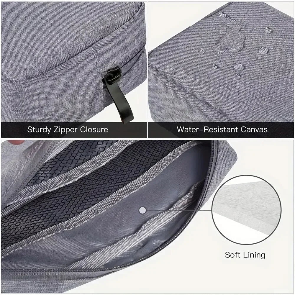 Sacoche de rangement pour câbles et cordons, sac de voyage pour petits appareils électroniques, sac de rangement pour cartes SD et batteries externes