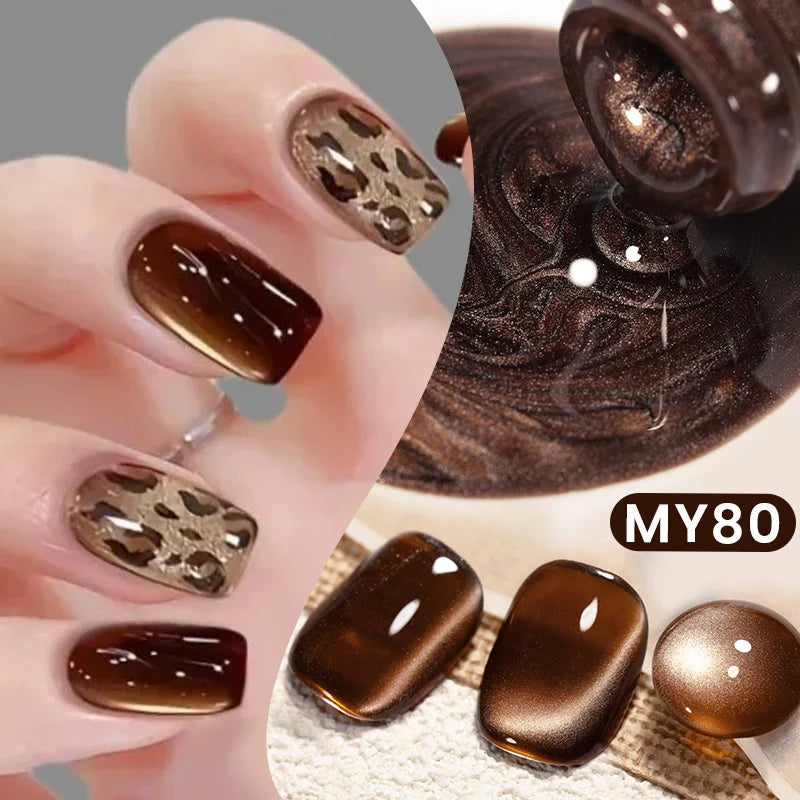 Vernis à ongles magnétique gel BORN PRETTY 10 ml Argent Clair de Couleur Chat - Accessoires pour les ongles - Vernis semi-permanent pour ongles d'automne et d'hiver
