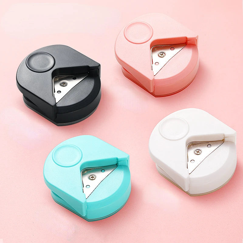 Machine à découper les boutons, coupe-cercle, coin rond, poinçonnage d'angle, coupe-papier portable, découpe de cartes et de photos