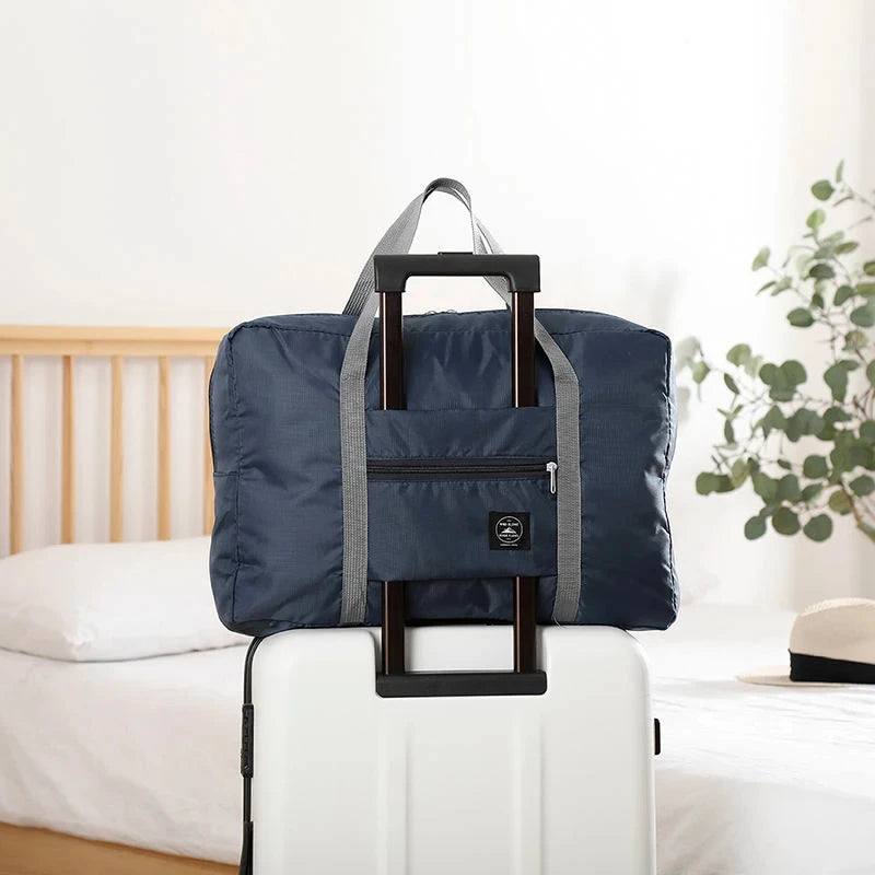 Sac de voyage pliable pour les compagnies aériennes, sac de transport pour femmes et filles, léger, grande capacité, sport, week-end, voyage de nuit
