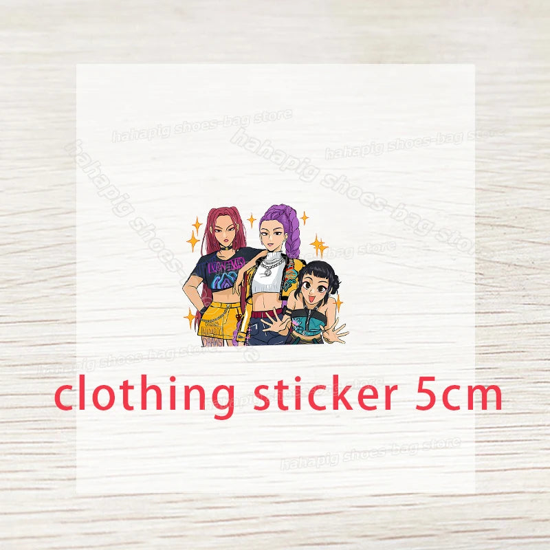 Mini porte-monnaie Kpop Demon Hunters pour fille, pochette ronde, portefeuille à fermeture éclair avec écouteurs et porte-clés, motif Zoey Mira Rumi, pour enfants