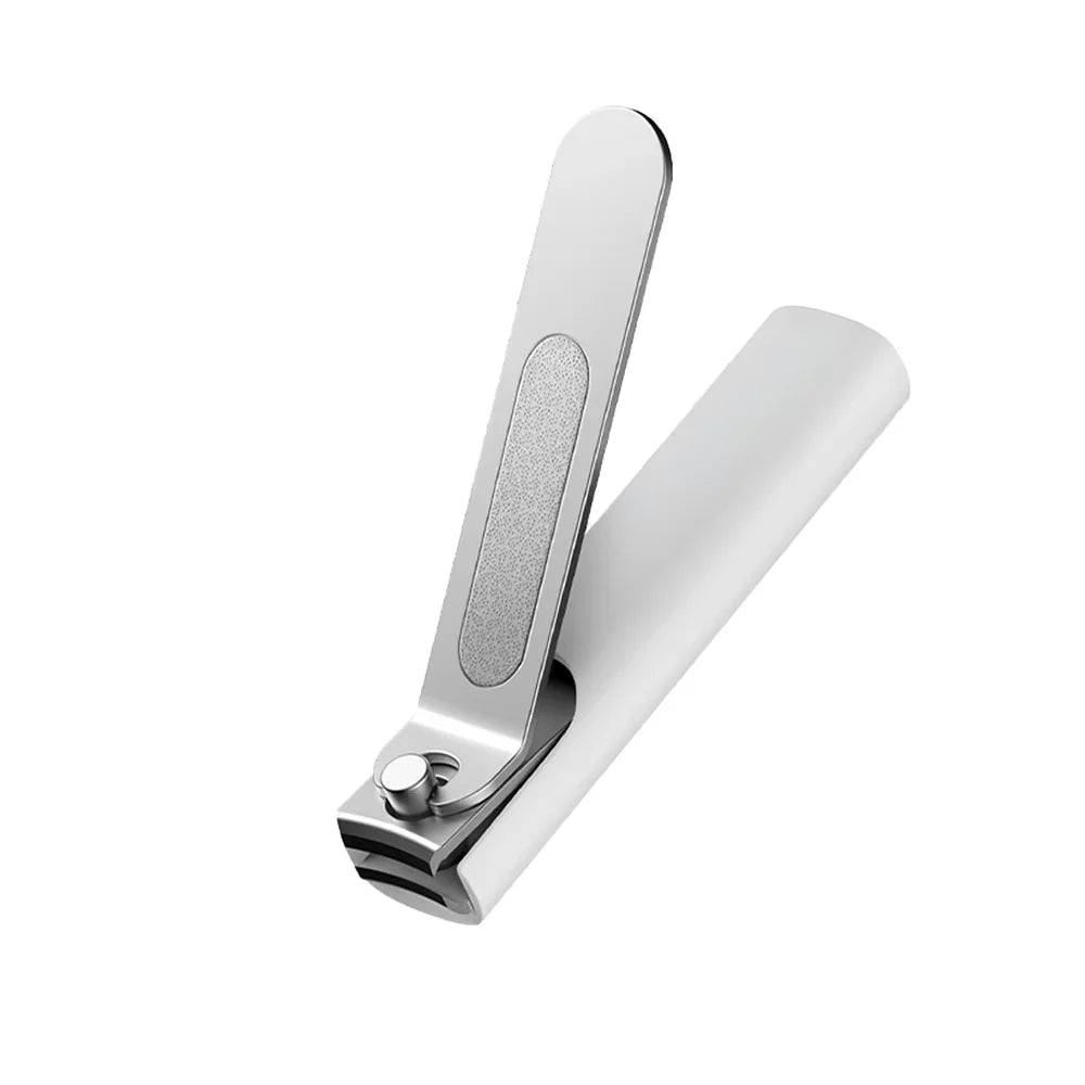 Xiaomi Mijia – coupe-ongles en acier inoxydable, avec couvercle anti-éclaboussures, soins de pédicure, lime professionnelle, nouveau