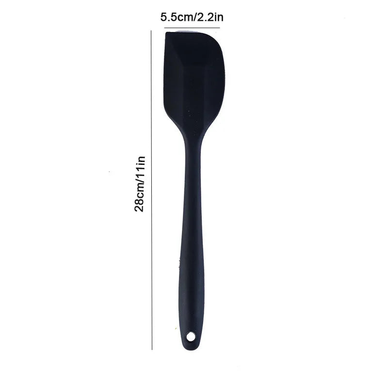Spatule à crème en Silicone spatule à beurre antiadhésive outils de cuisson de cuisine résistants à la chaleur outils de cuisson de gâteaux bricolage