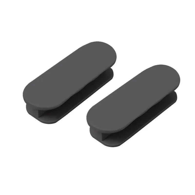 Lot de 2 poignées autocollantes pour fenêtres, placards et tiroirs - Idéales pour les portes et les portes coulissantes de penderie, comme accessoire de rangement.