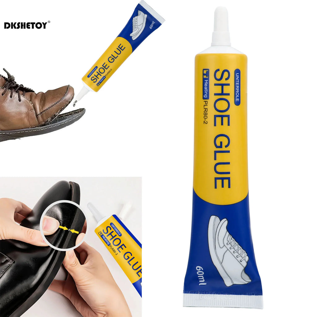 Colles à chaussures Super fortes 60ml, adhésif de réparation universel étanche pour baskets, bottes en cuir, colle de réparation rapide