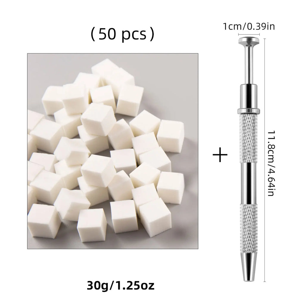 50/25 pièces Ensemble D'éponge D'art D'ongle Manucure BRICOLAGE Créatif Éponge À Ongles Pince Outil Éponge Dégradé Outils D'art D'ongle Accessoires De Manucure