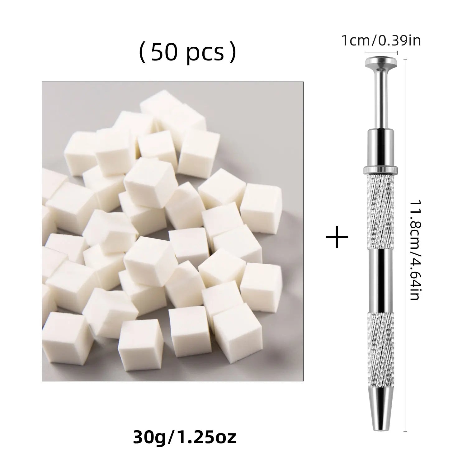 50/25 pièces Ensemble D'éponge D'art D'ongle Manucure BRICOLAGE Créatif Éponge À Ongles Pince Outil Éponge Dégradé Outils D'art D'ongle Accessoires De Manucure