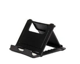 Mini support pliable universel, portable et ajustable pour téléphone, tablette ou ordinateur portable (compatible iPad, iPhone, Samsung, Xiaomi)